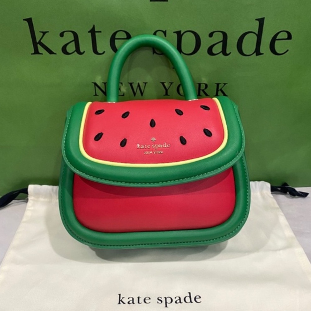 Kate Spade watermelon puffy crossbody NWT